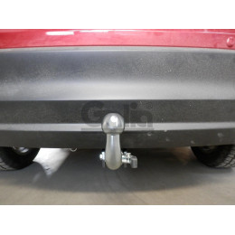 M129A GALIA Полностью оцинкованный фаркоп на Mazda CX-5 2012-2017, 2017-2025. Подрозетник убирается за бампер. Тип шара: A. Невидимый вырез бампера. Нагрузки: 210