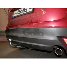 M129A GALIA Полностью оцинкованный фаркоп на Mazda CX-5 2012-2017, 2017-2025. Подрозетник убирается за бампер. Тип шара: A. Невидимый вырез бампера. Нагрузки: 210