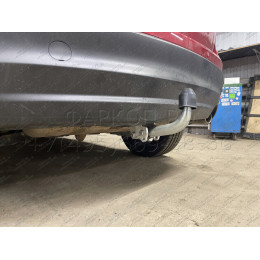 M129A GALIA Полностью оцинкованный фаркоп на Mazda CX-5 2012-2017, 2017-2025. Подрозетник убирается за бампер. Тип шара: A. Невидимый вырез бампера. Нагрузки: 210