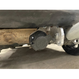 M129A GALIA Полностью оцинкованный фаркоп на Mazda CX-5 2012-2017, 2017-2025. Подрозетник убирается за бампер. Тип шара: A. Невидимый вырез бампера. Нагрузки: 210