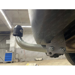 M129A GALIA Полностью оцинкованный фаркоп на Mazda CX-5 2012-2017, 2017-2025. Подрозетник убирается за бампер. Тип шара: A. Невидимый вырез бампера. Нагрузки: 210