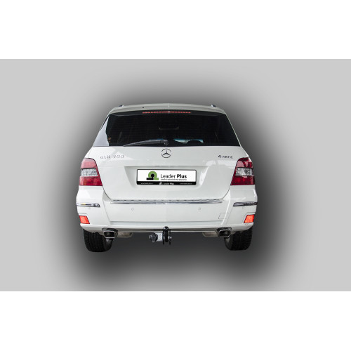 M209-A Лидер-плюс ТСУ для Mercedes GLK-Class x204 2008-2015. Требуется подрезка бампера. Нагрузки: 1250/75 кг, масса фаркопа 15,74 кг (без электрики в комплекте)
