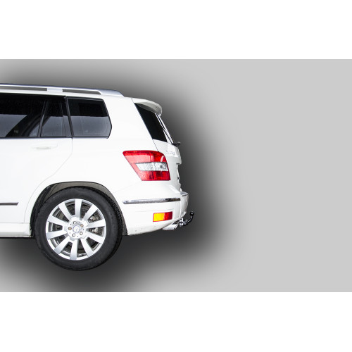M209-A Лидер-плюс ТСУ для Mercedes GLK-Class x204 2008-2015. Требуется подрезка бампера. Нагрузки: 1250/75 кг, масса фаркопа 15,74 кг (без электрики в комплекте)