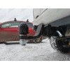 H.M18.E HALTY Фаркоп на Mitsubishi Delica 4 поколение 1994-2007 (кроме PF8W super exceed crystal lite roof long) без подрезки бампера. Тип шара: E. Нагрузки: 750/75 кг, масса фаркопа 24,8 кг