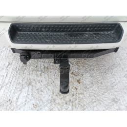 H.M18.E HALTY Фаркоп на Mitsubishi Delica 4 поколение 1994-2007 (кроме PF8W super exceed crystal lite roof long) без подрезки бампера. Тип шара: E. Нагрузки: 750/75 кг, масса фаркопа 24,