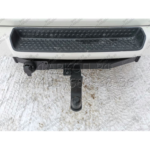 H.M18.E HALTY Фаркоп на Mitsubishi Delica 4 поколение 1994-2007 (кроме PF8W super exceed crystal lite roof long) без подрезки бампера. Тип шара: E. Нагрузки: 750/75 кг, масса фаркопа 24,8 кг