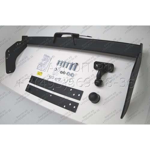 N-085 STEINHOF Фаркоп на Nissan NP300 2WD/4WD (трубчатый бампер) 2008-2013, Nissan Pickup 2WD/4WD (трубчатый бампер) 2000-2005 без снятия и подрезки бампера. Тип шара: F. Нагрузки: 3000/120 кг, масса фаркопа 15,7 кг (без электрики в комплекте)