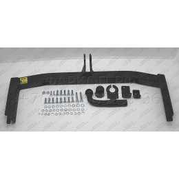 N-100 STEINHOF Фаркоп на Nissan X-Trail 2001-2007. Требуется подрезка бампера. Тип шара: A. Нагрузки: 2250/100 кг, масса фаркопа 18,2 кг (без электрики в комплекте)
