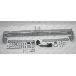 N048A GALIA Полностью оцинкованный фаркоп на Nissan Primastar 2002-2014, Opel Vivaro 2002-2014, Renault Trafic 2002-2014. Тип шара: A. Установка без снятия и выреза бампера. Нагруз