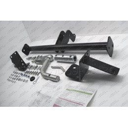 N110-BA TAVIALS ТСУ для Nissan Almera Classic седан 2006-2012. Требуется подрезка бампера. Тип шара: C (оцинкованный, съемный). Нагрузки: 1000/75 кг, масса фаркопа 14,8 к