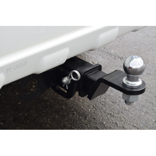 NPA-04-991122.00 PT GROUP Фаркоп на Nissan Pathfinder 2004-2014 без подрезки бампера. Тип шара: E (легкосъемный шар под квадрат). Нагрузки: 3500/120 кг, масса фаркопа 10,4 кг (без электрики в комплекте)