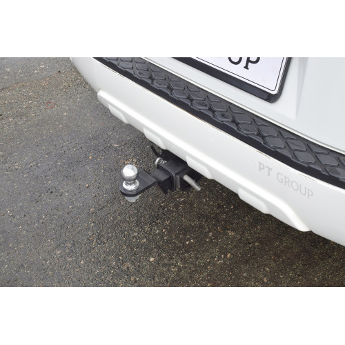 NPA-04-991122.00 PT GROUP Фаркоп на Nissan Pathfinder 2004-2014 без подрезки бампера. Тип шара: E (легкосъемный шар под квадрат). Нагрузки: 3500/120 кг, масса фаркопа 10,4 кг (без электрики в комплекте)