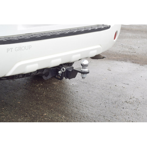 NPA-04-991122.00 PT GROUP Фаркоп на Nissan Pathfinder 2004-2014 без подрезки бампера. Тип шара: E (легкосъемный шар под квадрат). Нагрузки: 3500/120 кг, масса фаркопа 10,4 кг (без электрики в комплекте)