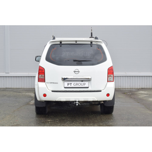NPA-04-991122.00 PT GROUP Фаркоп на Nissan Pathfinder 2004-2014 без подрезки бампера. Тип шара: E (легкосъемный шар под квадрат). Нагрузки: 3500/120 кг, масса фаркопа 10,4 кг (без электрики в комплекте)