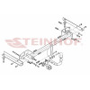 O-165 STEINHOF Фаркоп на Chevrolet Tracker 2013-2015, Opel Mokka 2012-2019. Требуется подрезка бампера. Тип шара: A. Нагрузки: 1500/75 кг, масса фаркопа 20,2 кг (без электрики в комплекте)