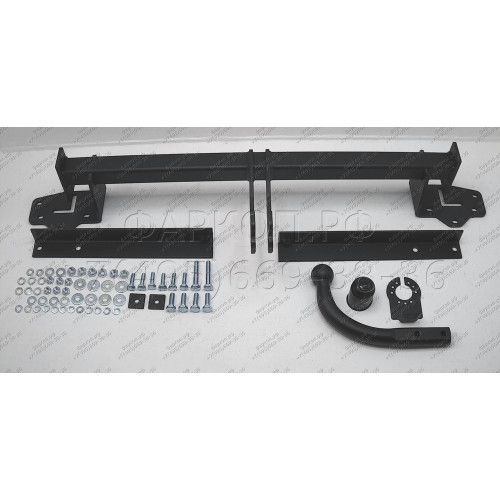 O-165 STEINHOF Фаркоп на Chevrolet Tracker 2013-2015, Opel Mokka 2012-2019. Требуется подрезка бампера. Тип шара: A. Нагрузки: 1500/75 кг, масса фаркопа 20,2 кг (без электрики в комплекте)