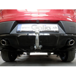 O074A GALIA Полностью оцинкованный фаркоп на Citroen C4 X 2023-, Opel Mokka 2020-, Jeep Avenger 2023-. Тип шара: A. Невидимый вырез бампера. Нагрузки: 1400/85 кг, масса фаркопа