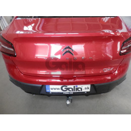O074A GALIA Полностью оцинкованный фаркоп на Citroen C4 X 2023-, Opel Mokka 2020-, Jeep Avenger 2023-. Тип шара: A. Невидимый вырез бампера. Нагрузки: 1400/85 кг, масса фаркопа
