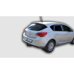 O118-A Лидер-плюс ТСУ для Opel Astra J хетчбек 2009-2015, Opel Astra J GTC 2012-2018 без выреза бампера. Нагрузки: 1500/75 кг, масса фаркопа 17,6 кг (без электрики в комплек