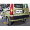 R081A GALIA Полностью оцинкованный фаркоп на Renault Kangoo 1998-2010, кроме 4x4, кроме Long. Тип шара: A. Установка без снятия и выреза бампера. Нагрузки: 1350/75 кг, масса фаркопа 12,42 кг