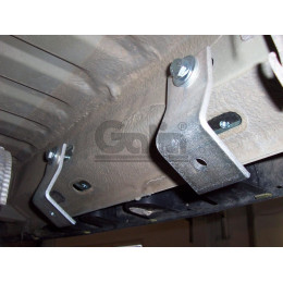 R081A GALIA Полностью оцинкованный фаркоп на Renault Kangoo 1998-2010, кроме 4x4, кроме Long. Тип шара: A. Установка без снятия и выреза бампера. Нагрузки: 1350/75 кг,