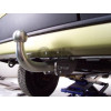 R081A GALIA Полностью оцинкованный фаркоп на Renault Kangoo 1998-2010, кроме 4x4, кроме Long. Тип шара: A. Установка без снятия и выреза бампера. Нагрузки: 1350/75 кг, масса фаркопа 12,42 кг