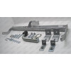 R081A GALIA Полностью оцинкованный фаркоп на Renault Kangoo 1998-2010, кроме 4x4, кроме Long. Тип шара: A. Установка без снятия и выреза бампера. Нагрузки: 1350/75 кг, масса фаркопа 12,42 кг