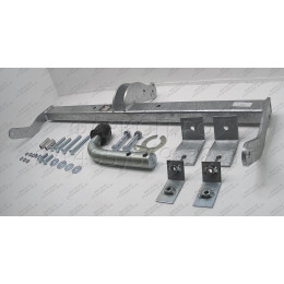 R081A GALIA Полностью оцинкованный фаркоп на Renault Kangoo 1998-2010, кроме 4x4, кроме Long. Тип шара: A. Установка без снятия и выреза бампера. Нагрузки: 1350/75 кг,