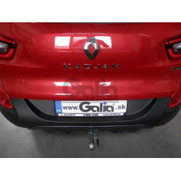R095A GALIA Полностью оцинкованный фаркоп на Renault Kadjar 2015-2022. Подрозетник убирается за бампер. Тип шара: A. Установка без выреза бампера. Нагрузки: 2