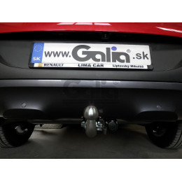 R095A GALIA Полностью оцинкованный фаркоп на Renault Kadjar 2015-2022. Подрозетник убирается за бампер. Тип шара: A. Установка без выреза бампера. Нагрузки: 2