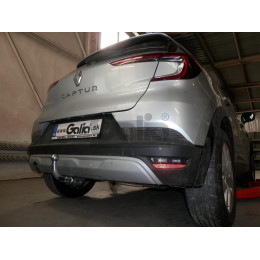 R103A GALIA Полностью оцинкованный фаркоп на Renault Captur (Европейская версия, не Kaptur) 2019-. Тип шара: A. Невидимый вырез бампера. Нагрузки: 1500/80 кг, масса