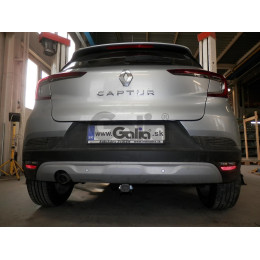 R103A GALIA Полностью оцинкованный фаркоп на Renault Captur (Европейская версия, не Kaptur) 2019-. Тип шара: A. Невидимый вырез бампера. Нагрузки: 1500/80 кг, масса