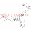 S-105 STEINHOF Фаркоп на Seat Altea 05/2004-2015, Seat Altea XL 2006-2015, Seat Leon хетчбек 5 дверей, кроме FR 09/2005-2012. Требуется подрезка бампера. Тип шара: AV (вертикальное быстросъемное крепление шара на ключе). Нагрузки: 1500/85 кг, масса фаркоп