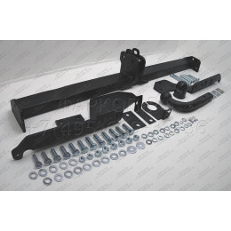 S-360 STEINHOF Фаркоп на Subaru Forester (кроме 2.0 S-Turbo) 1997-2008 без снятия и подрезки бампера. Тип шара: A. Нагрузки: 2000/75 кг, масса фаркопа 16,5 кг (без электрики 