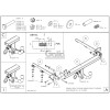 S076A GALIA Полностью оцинкованный фаркоп на Subaru Legacy универсал (BP), Subaru Outback 4WD 2004-2009. Тип шара: A. Невидимый вырез бампера. Нагрузки: 2000/85 кг, масса фаркопа 16,42 кг