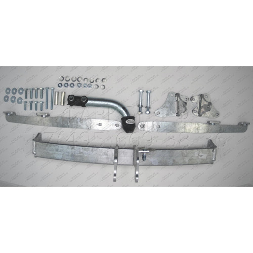 S076A GALIA Полностью оцинкованный фаркоп на Subaru Legacy универсал (BP), Subaru Outback 4WD 2004-2009. Тип шара: A. Невидимый вырез бампера. Нагрузки: 2000/85 кг, масса фаркопа 16,42 кг