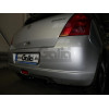 S078C GALIA Полностью оцинкованный фаркоп на Suzuki Swift хетчбек 3/5 дверей 2005-2009, кроме 4WD, Opel Agila B 2008-2014, Suzuki Splash 2008-2015. Шар перекрывает противотуманную фару. Тип шара: C (горизонтальный съемный). Невидимый вырез бампера. Нагруз