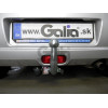 S078C GALIA Полностью оцинкованный фаркоп на Suzuki Swift хетчбек 3/5 дверей 2005-2009, кроме 4WD, Opel Agila B 2008-2014, Suzuki Splash 2008-2015. Шар перекрывает противотуманную фару. Тип шара: C (горизонтальный съемный). Невидимый вырез бампера. Нагруз