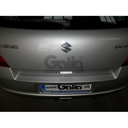 S078C GALIA Полностью оцинкованный фаркоп на Suzuki Swift хетчбек 3/5 дверей 2005-2009, кроме 4WD, Opel Agila B 2008-2014, Suzuki Splash 2008-2015. Шар перекрывает противотуманную фару. Тип шара: C (горизонтальный съемный). Невидимый вырез бампера. Нагруз