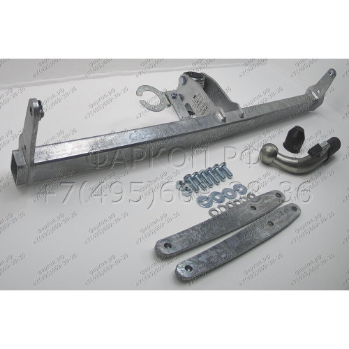 S085C GALIA Полностью оцинкованный фаркоп на Skoda Octavia I седан/универсал 1998-2004, Octavia Tour 2004-2010. Подрозетник убирается за бампер. Тип шара: C (горизонтальный съемный). Невидимый вырез бампера. Нагрузки: 1600/75 кг, масса фаркопа 14,67 кг