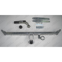 S085C GALIA Полностью оцинкованный фаркоп на Skoda Octavia I седан/универсал 1998-2004, Octavia Tour 2004-2010. Подрозетник убирается за бампер. Тип шара: C (горизонта