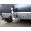 S090A GALIA Полностью оцинкованный фаркоп на Skoda Praktik 2006-2015, Roomster 2006-2015, включая Scout, с 06/2010-2015 требуется электрика с блоком согласования. Тип шара: A. Требуется вырез в бампере. Нагрузки: 1200/50 кг, масса фаркопа 13,62 кг