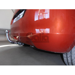 S101C GALIA Полностью оцинкованный фаркоп на Suzuki Swift хетчбек 3/5 дверей 2010-2017, 2WD/4WD. Шар перекрывает противотуманную фару. Тип шара: C (горизонтальн