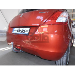 S101C GALIA Полностью оцинкованный фаркоп на Suzuki Swift хетчбек 3/5 дверей 2010-2017, 2WD/4WD. Шар перекрывает противотуманную фару. Тип шара: C (горизонтальн