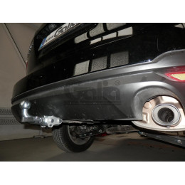 S106C GALIA Полностью оцинкованный фаркоп на Subaru Forester 2013-2018. Тип шара: C (горизонтальный съемный). Невидимый вырез бампера. Нагрузки: 2200/90 кг, масса