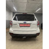 S106C GALIA Полностью оцинкованный фаркоп на Subaru Forester 2013-2018. Тип шара: C (горизонтальный съемный). Невидимый вырез бампера. Нагрузки: 2200/90 кг, масса фаркопа 17,77 кг