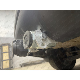 S106C GALIA Полностью оцинкованный фаркоп на Subaru Forester 2013-2018. Тип шара: C (горизонтальный съемный). Невидимый вырез бампера. Нагрузки: 2200/90 кг, масса