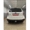 S106C GALIA Полностью оцинкованный фаркоп на Subaru Forester 2013-2018. Тип шара: C (горизонтальный съемный). Невидимый вырез бампера. Нагрузки: 2200/90 кг, масса фаркопа 17,77 кг