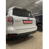 S106C GALIA Полностью оцинкованный фаркоп на Subaru Forester 2013-2018. Тип шара: C (горизонтальный съемный). Невидимый вырез бампера. Нагрузки: 2200/90 кг, масса фаркопа 17,77 кг