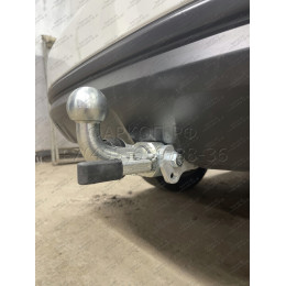 S106C GALIA Полностью оцинкованный фаркоп на Subaru Forester 2013-2018. Тип шара: C (горизонтальный съемный). Невидимый вырез бампера. Нагрузки: 2200/90 кг, масса